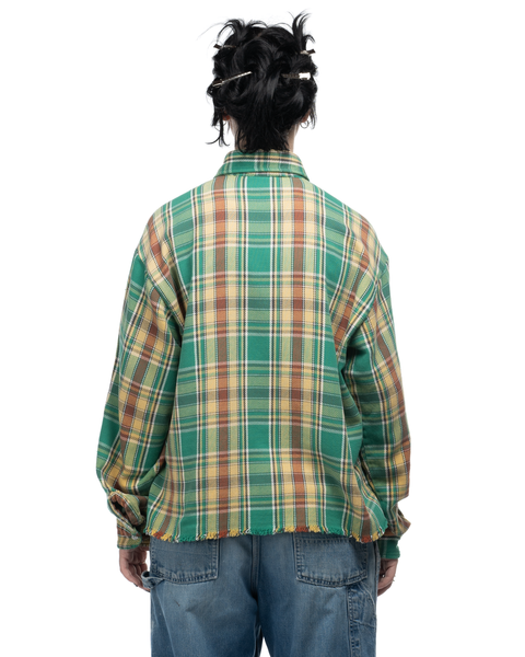 1970s Cropped Cotton Flannel