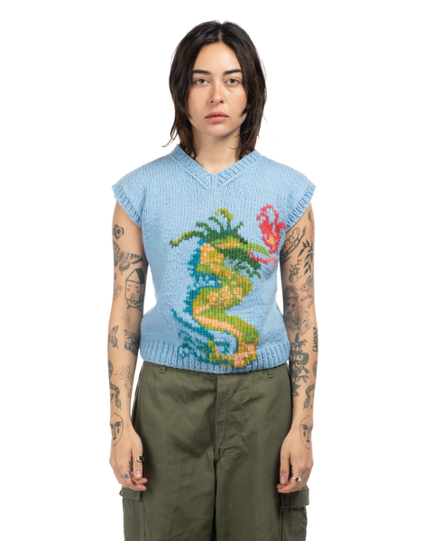 1960s Dragon Sweater Vest