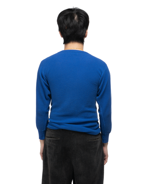 70's Cobalt Thermal Tee - Medium