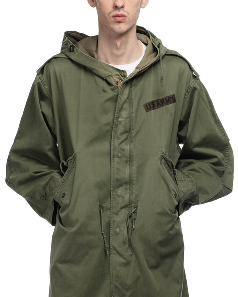 60's Hooded Fishtail Parka - Large
