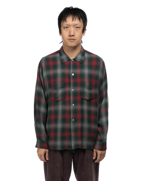 1960s Rayon Flannel Shirt