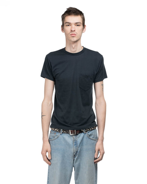 90's Blank Pocket Tee - Large