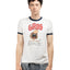 70's Champion Grog Flock Print OSU Tee - Large