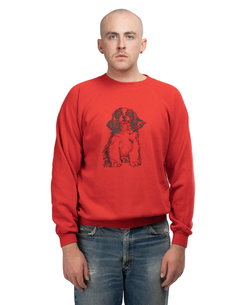 80's Puppy Sweatshirt - XL