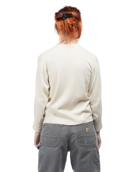 50's Military Henley Thermal - Small
