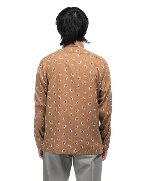 1970s Peacock Printed Shirt