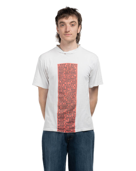 90's ACLU "Burn a Flag" Tee - Large