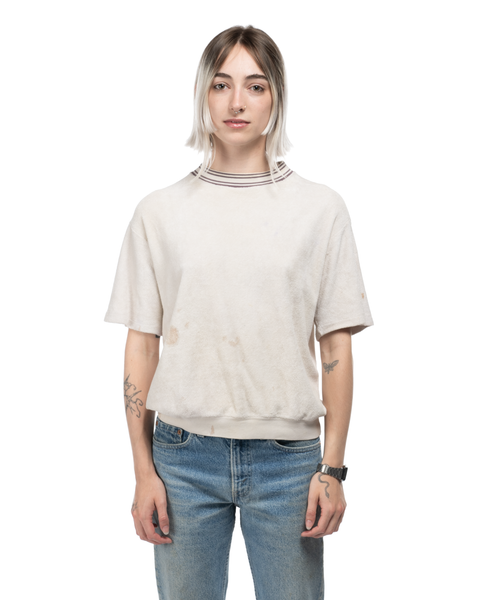 1960s Terry Short Sleeve Sweatshirt