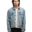 80's Blanket Lined Levi's Type 3 Trucker Jacket - Large