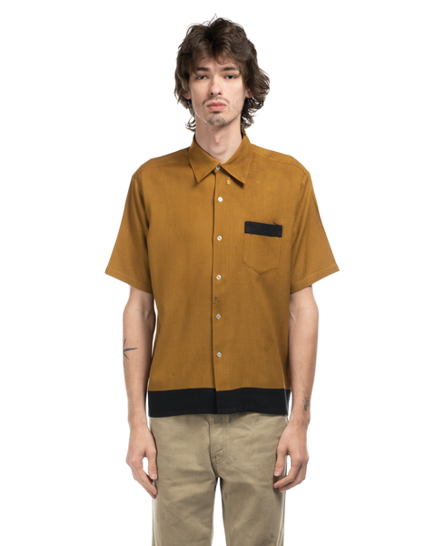 1960s Rayon Paneled Shirt