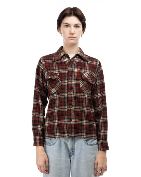 60’s Pendleton Loop Collar Flannel - Small
