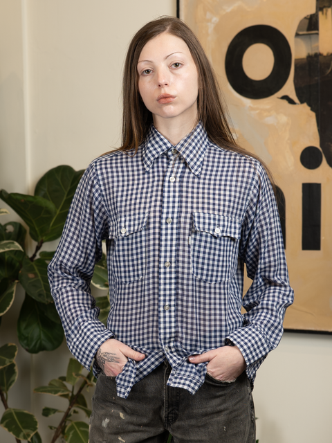 1970s Gingham Levi's Shirt