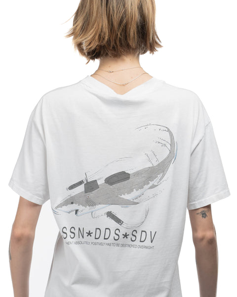 70's Missile Shark Tee - Large