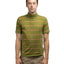 60's Striped Mock Neck Tee - Large