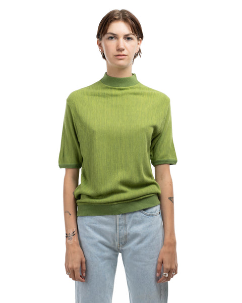 70's Short Sleeve Sweater - Medium