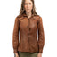 60's Braided Leather Jacket - XS