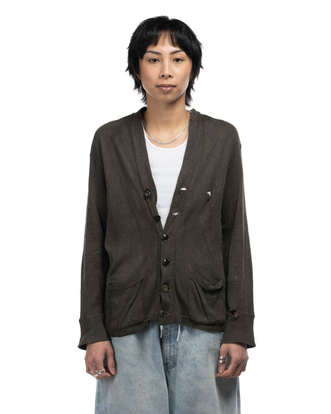 30's Thrashed Cardigan - Small