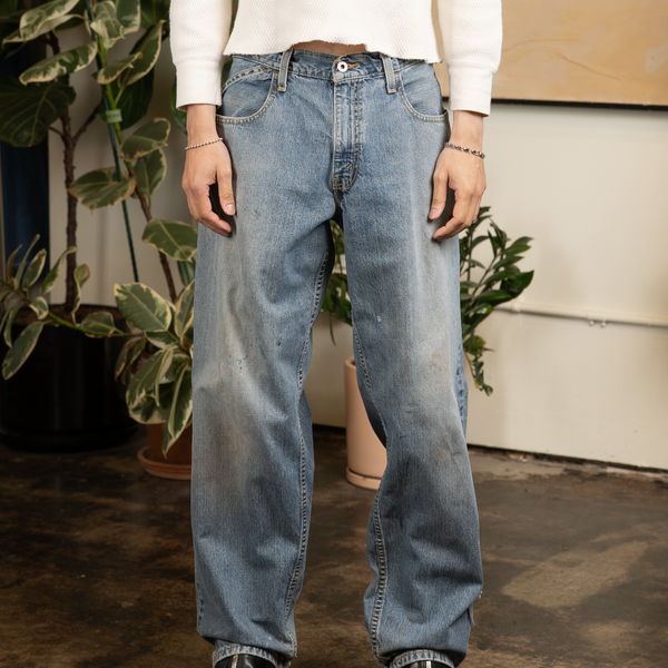 Y2K Levi's SilverTab Baggy Denim – Kissing Booth