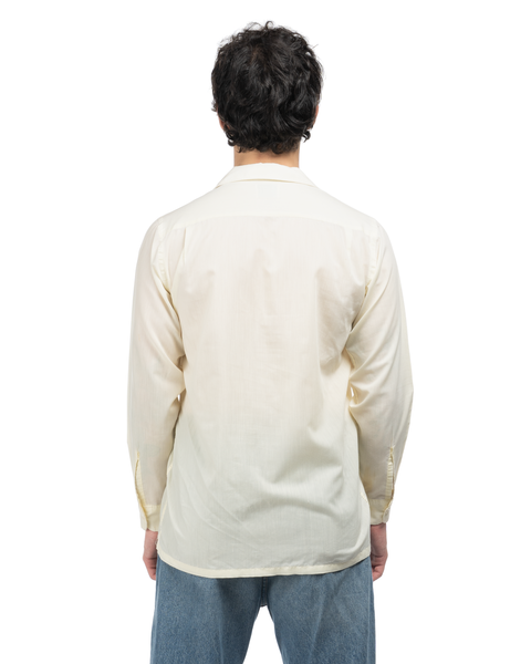 60's Tall Loop Collar Shirt - Large