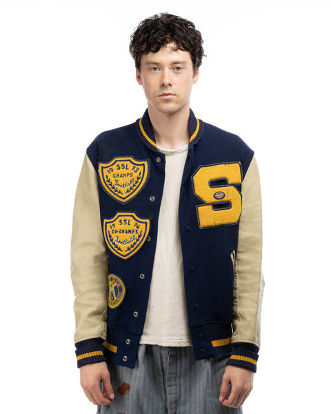 70's Varsity Jacket - XL