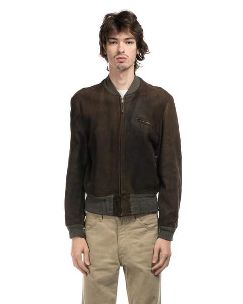 1960s Suede Bomber Jacket