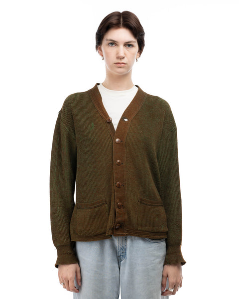 40’s Gradient Wool Cardigan - Medium