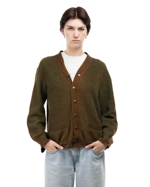 40’s Gradient Wool Cardigan - Medium