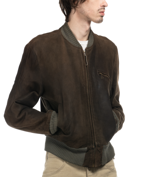 1960s Suede Bomber Jacket