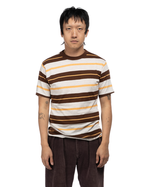 1970s Campus Striped Shirt