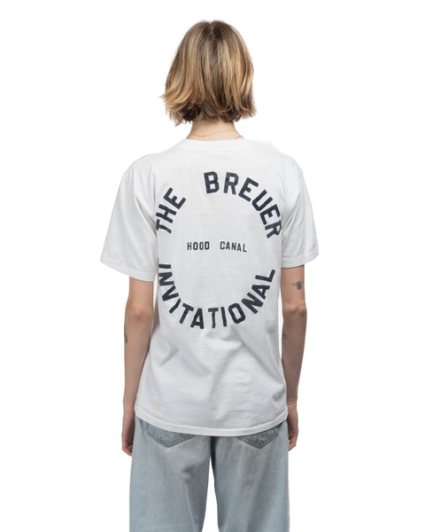 70's Flock Letter Shirt - XL