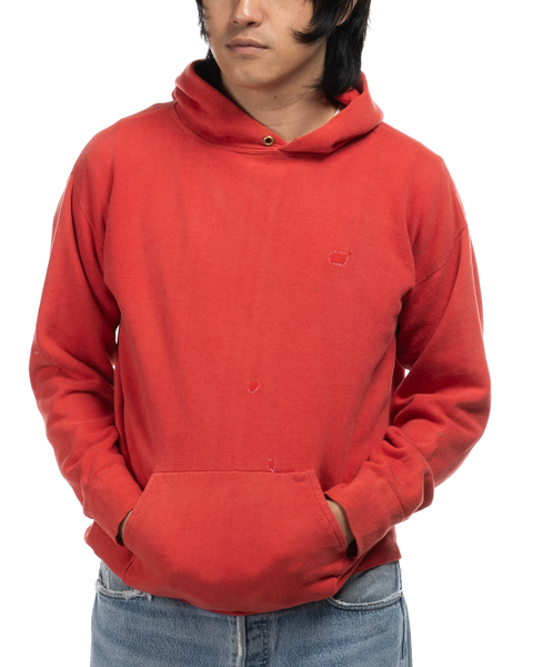 1960s Thermal Lined Hood Sweatshirt