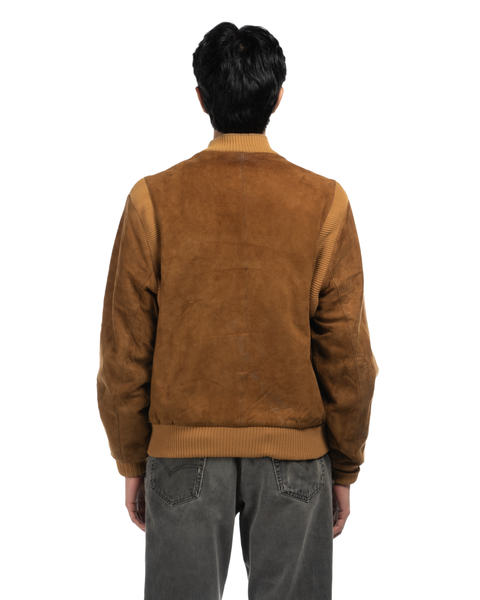 1970s Suede Bomber Jacket