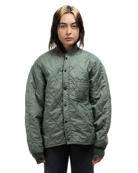 70's USAF Quilted Liner Jacket - Medium