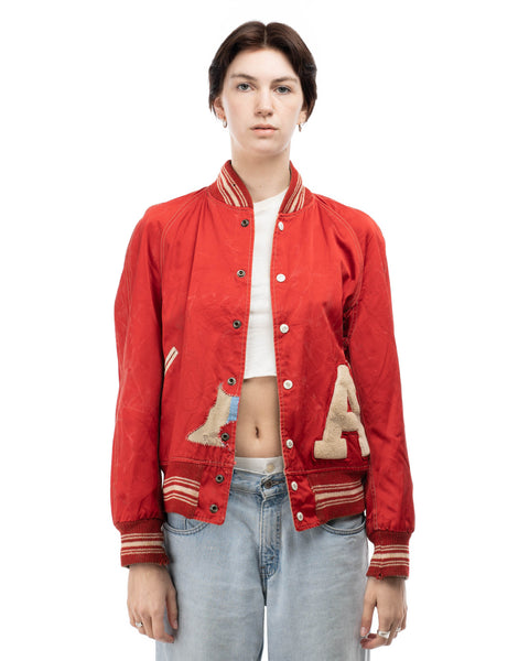 60’s Repaired Reversible Varsity Jacket - Medium
