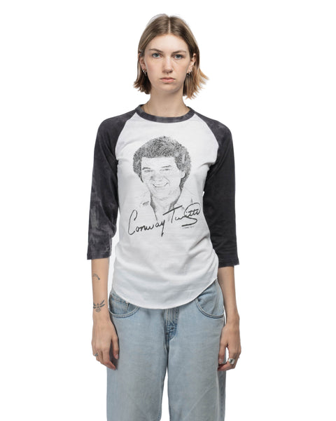 1980s Conway Twitty Raglan Tee