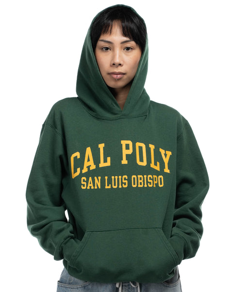 90's Cal Poly SLO Hooded Sweatshirt - Small