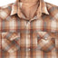 70's Wool Pearl Snap Shirt - Medium