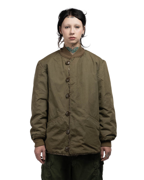 WW2 Field, Pile O.D. Liner Jacket - Medium