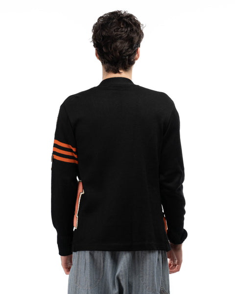 50's Award Decorated Collegiate Cardigan - Medium