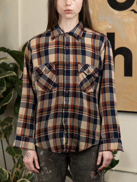 1970s Penney's Plaid Flannel