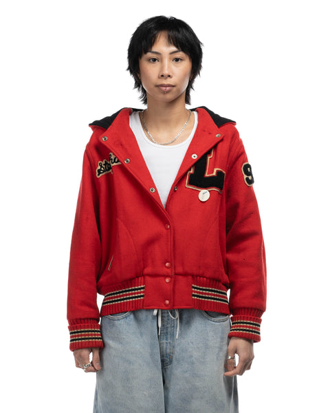 80's Wool Varsity Jacket - Small