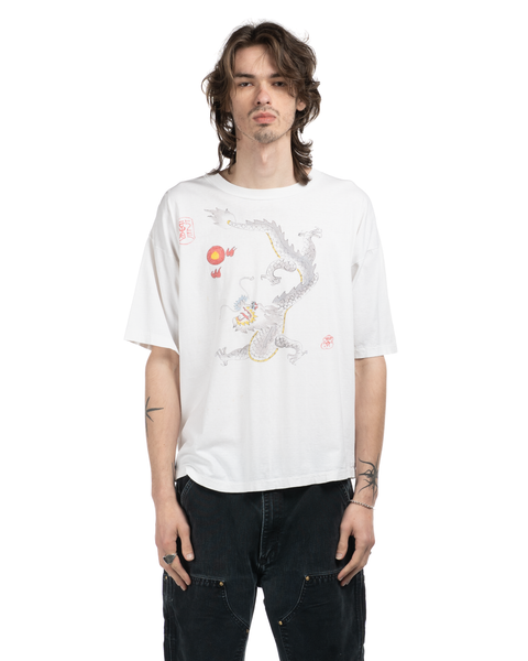 1970s Hand-Inked Dragon Tee