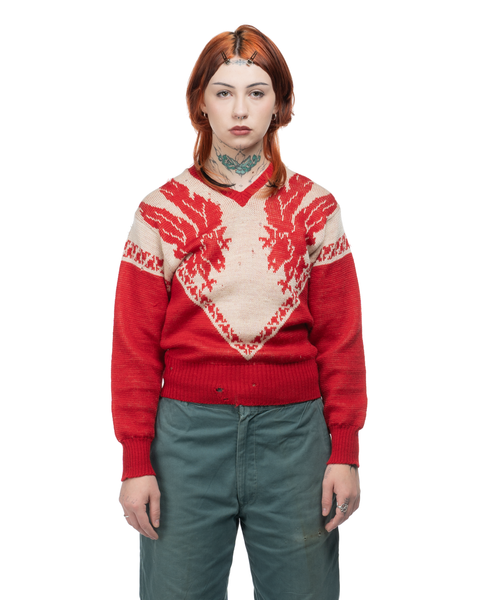 50's Jantzen Novelty Sweater - Small