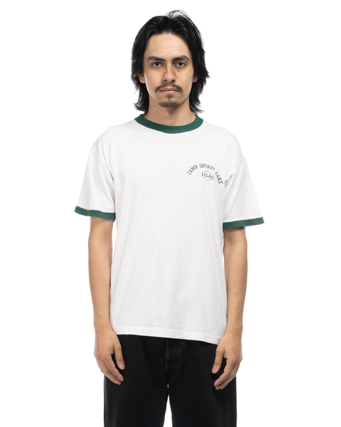 1970s Champion Blue Bar Camp Tee
