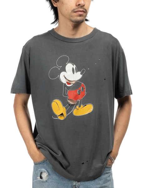 1970s Thrashed & Faded Mickey Tee