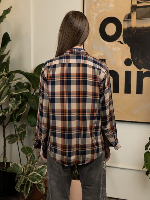 1970s Penney's Plaid Flannel