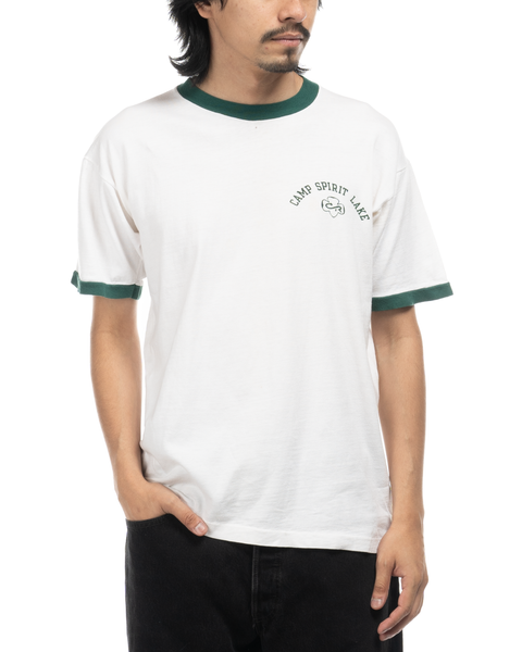 1970s Champion Blue Bar Camp Tee