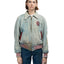 50's Corduroy Over-Dyed Varsity Jacket - Large