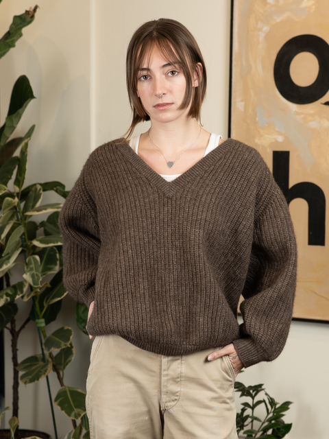 1970s V-Neck Sweater