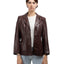70's Leather Jacket - Medium
